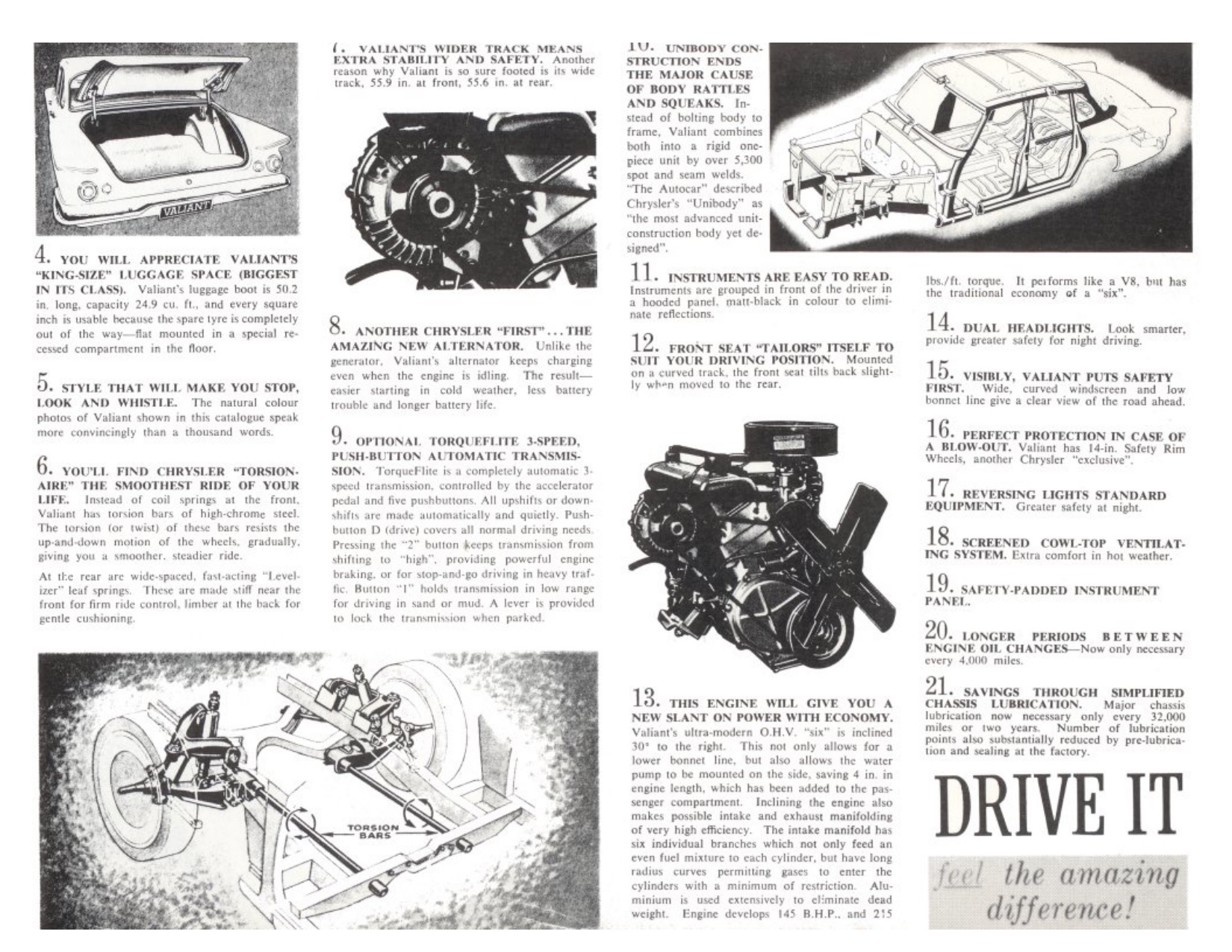 1962 Chrysler S Series Valiant Brochure Page 1